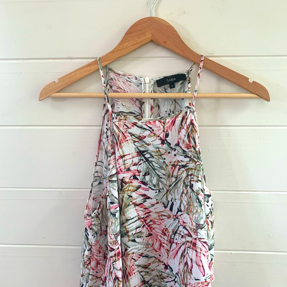 Saba double layered floral top.. as new - Picture 2 of 9